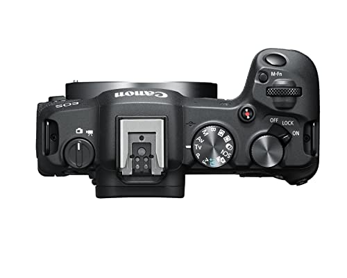 Black Full-Frame Mirrorless Camera with Tripod & Stereo Microphone U47025
