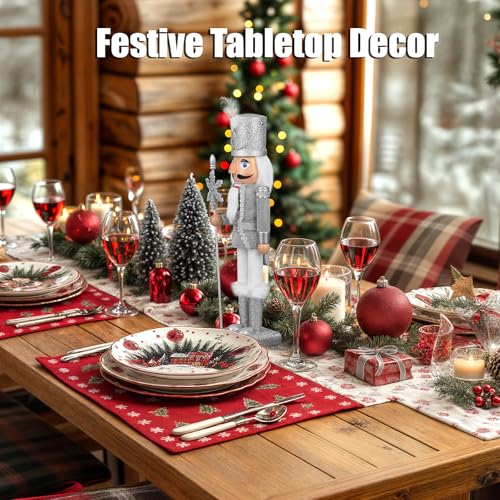 15 Inch Wooden Nutcracker Figure (Gold) H50102