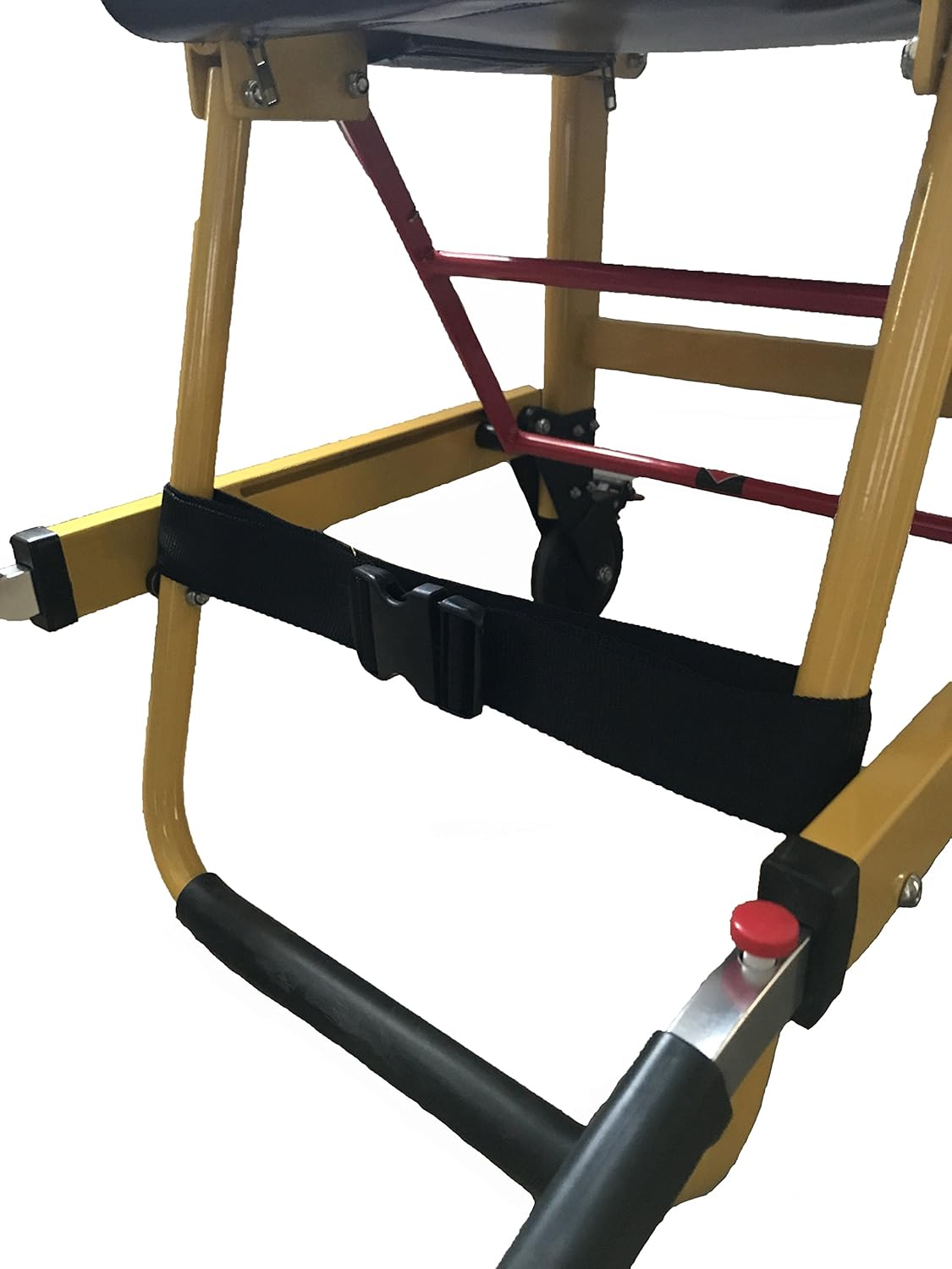 Yellow 2-Wheel Folding Stair Chair P19405