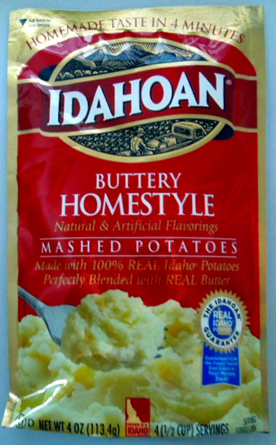 Buttery Homestyle Mashed Potatoes 3 Pack 4 OZ O66213