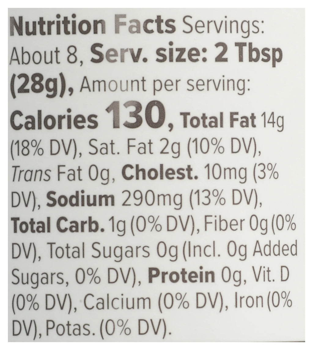 Tartar Sauce With Avocado Oil, 7.5 Ounce, Pack Of 6 Z299941