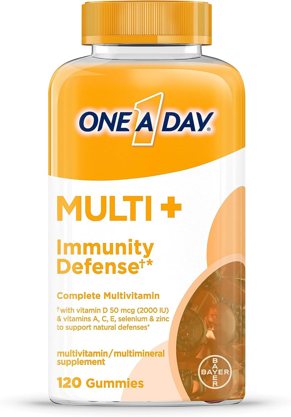 120 Count Immunity Multivitamin Gummies B6642