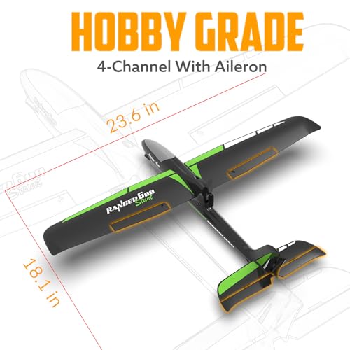 RC Plane, 4-Channel, Durable Foam Construction, 23.6*18.1 inches B7337