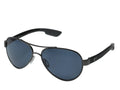 Gunmetal Square Sunglasses Copper Lens S150