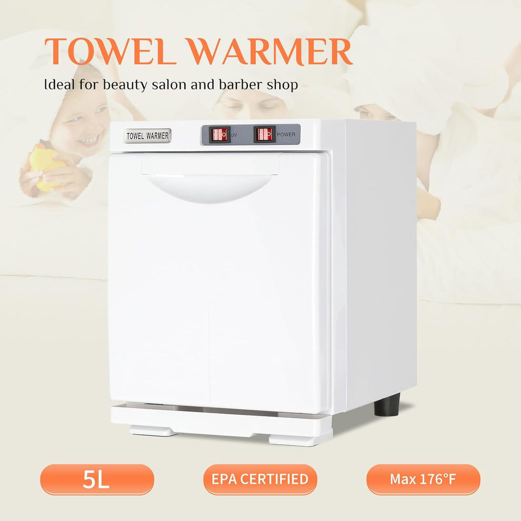 Black Aluminum Towel Warmer Cabinet D18058