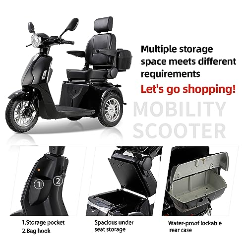 Black 60V 800W Electric Trike M838245