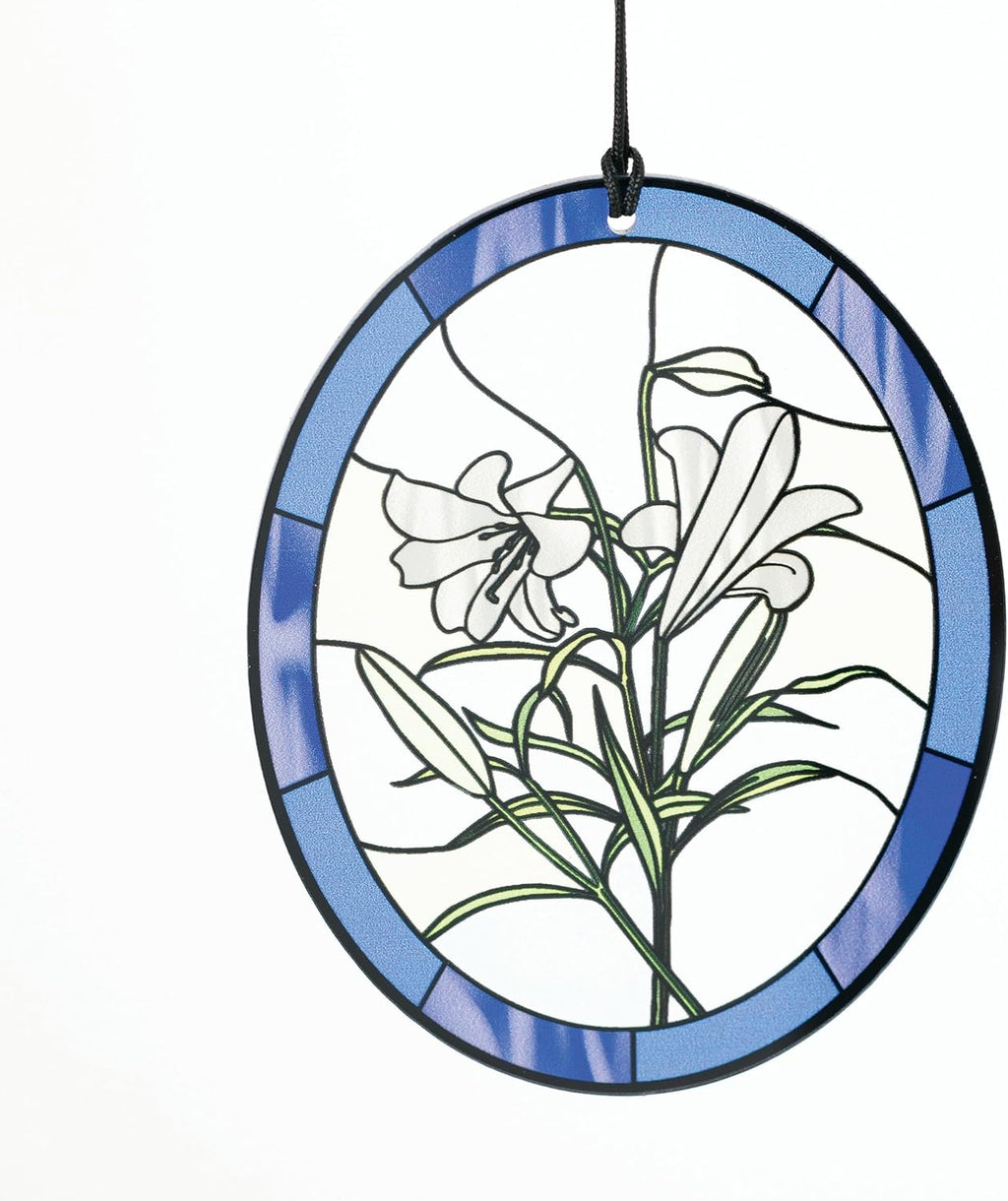 Silver Lily Wind Chimes E9947