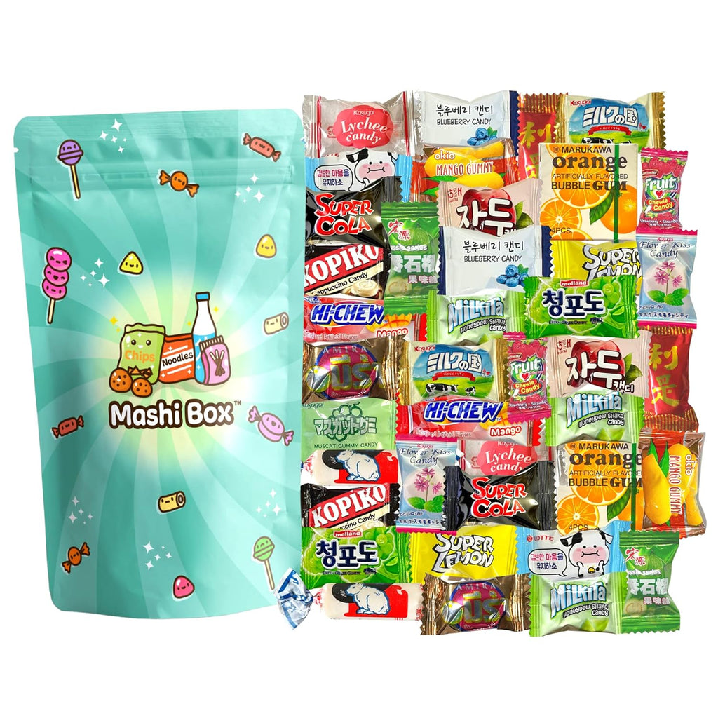 40 PCS Asian Candy Variety Pack Y104430
