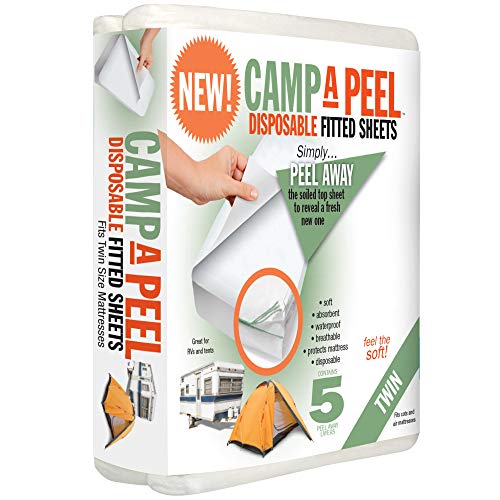 Twin Size Waterproof Disposable 5-Layer Bed Sheets R494
