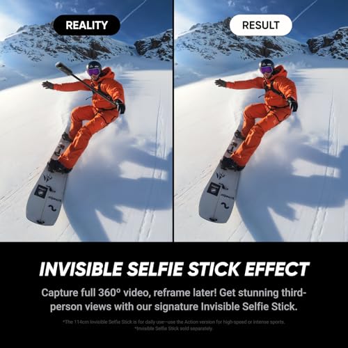 Waterproof 8K 360° Action Camera with Replaceable Lens L242