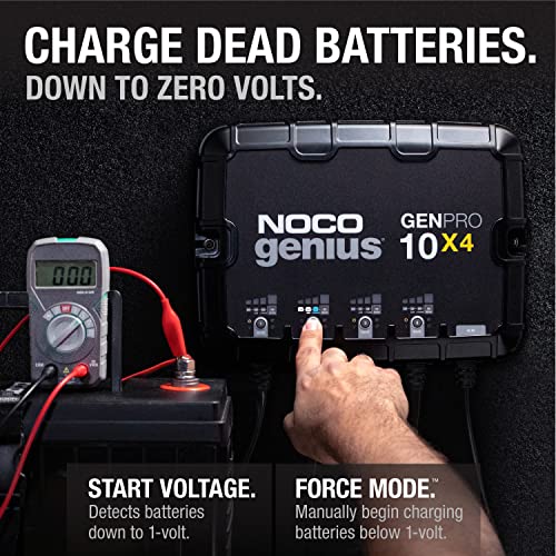 4-Bank 40A Onboard 12V Waterproof Marine Battery Charger P141