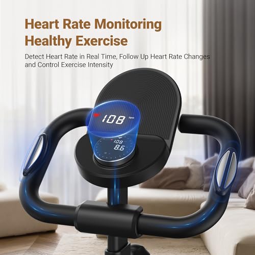 Compact Elliptical Exercise Machine with Magnetic Driving System 16 Resistance Levels T99854