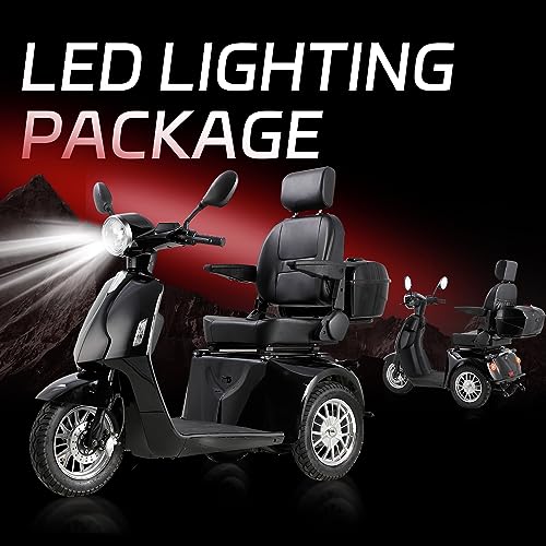 Black 60V 800W Electric Trike M838245
