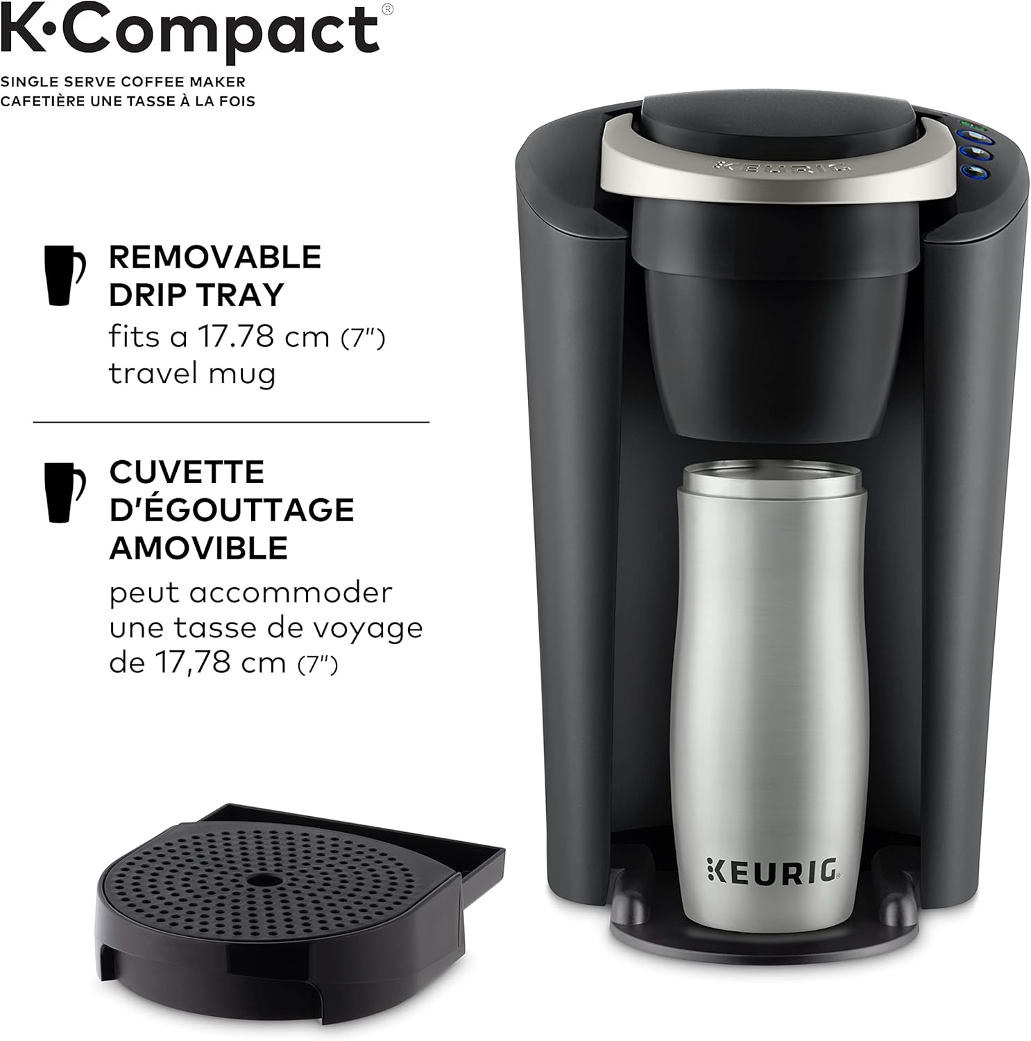 Single Serve Coffee Maker, 3 cups H285