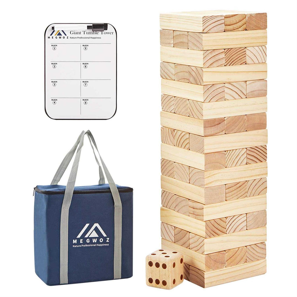 Giant Tumble Tower Game Stacking Indoor Outdoor P35249