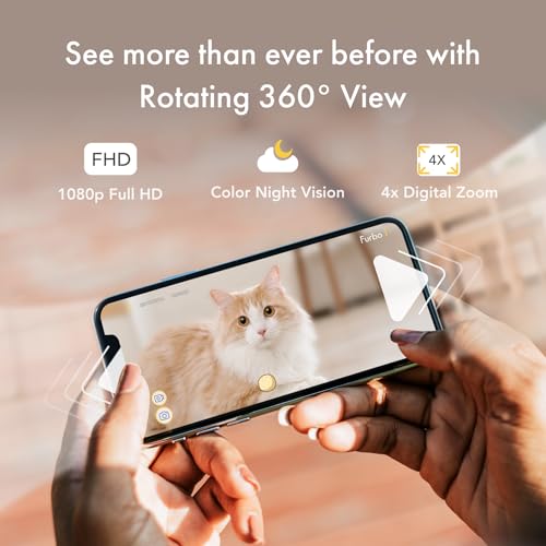 Pet Camera with 2-Way Audio, Mountable Smart Cam S7700