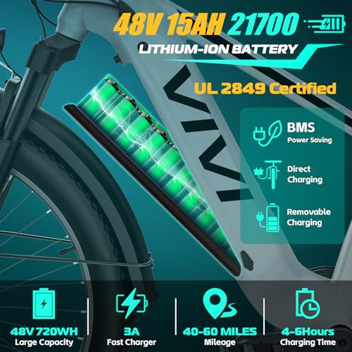 26" x 4.0 Fat Tire Electric Bike with 48V 15AH Battery G82022