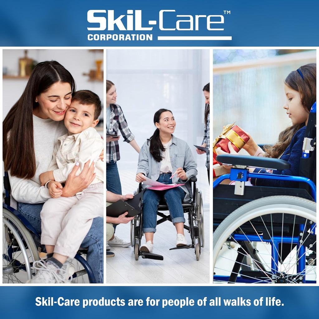 Wheelchair Footrest Extender, 8”H x 7”D x 3” Thick F1350