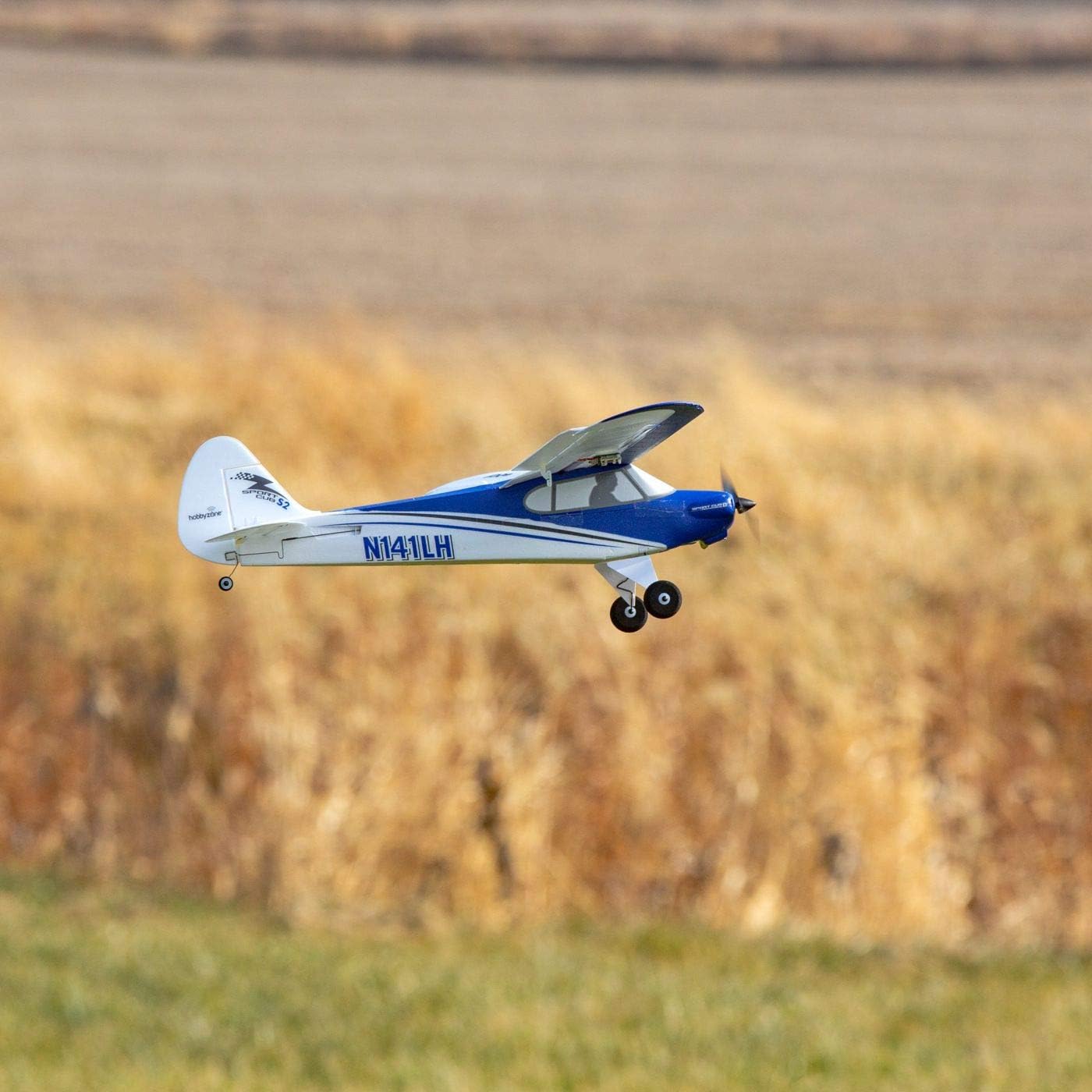Blue & White RC Airplane BNF Basic J4385