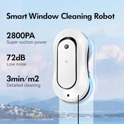 Window Cleaning Robot with 2800Pa Suction Power M81669