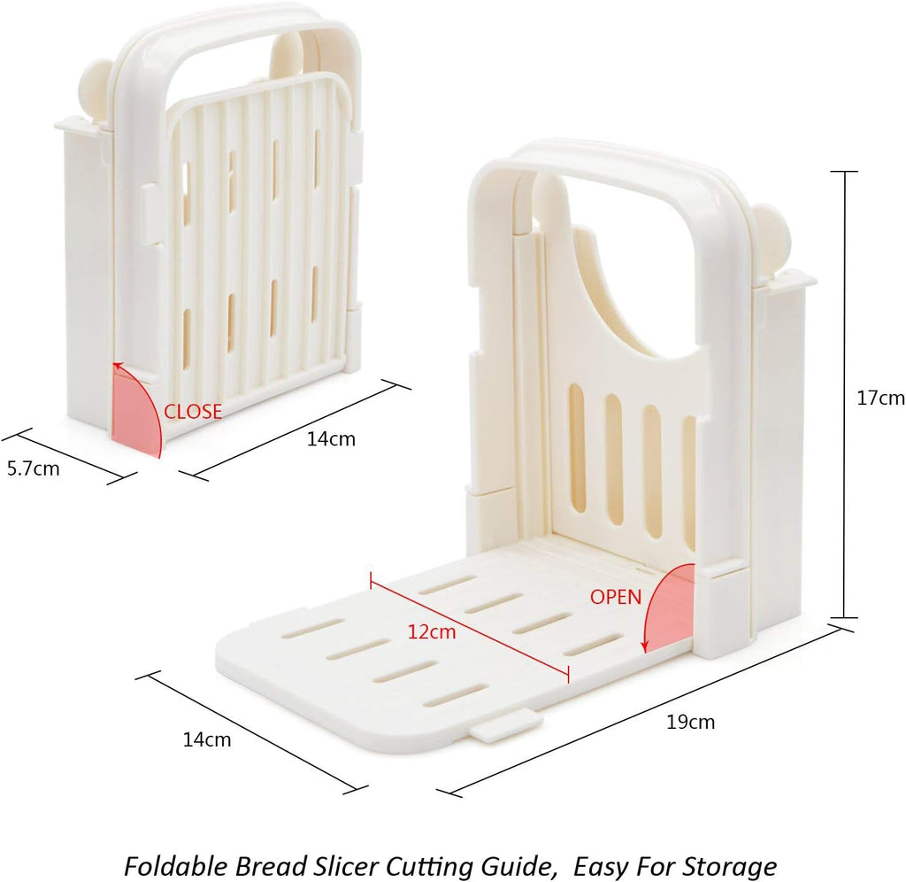 Adjustable Bread Slicer with 4 Slice Thickness P6353