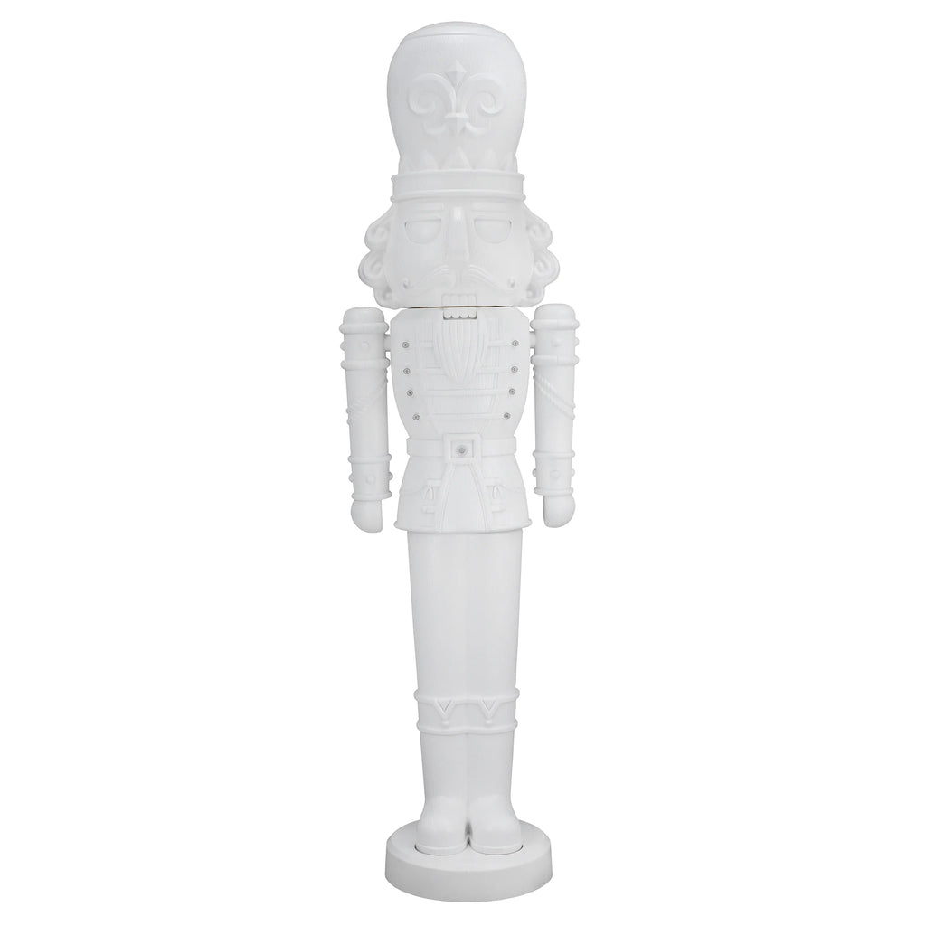 White 75" Nutcracker Christmas Decoration W628623