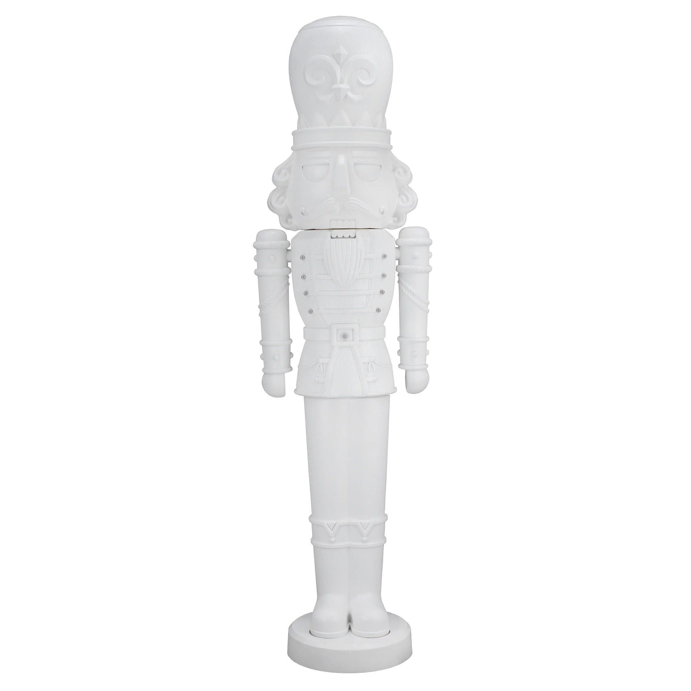 White 75" Nutcracker Christmas Decoration W628623
