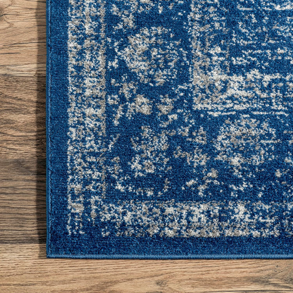 Dark Blue Vintage Runner Rug H922048
