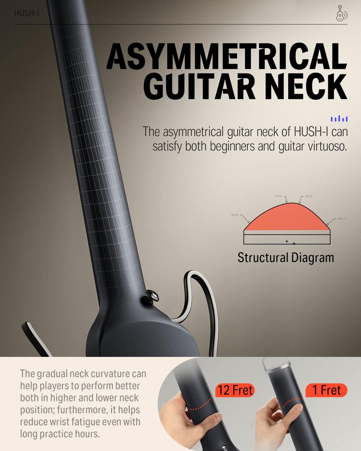 Portable Acoustic Guitar K7340