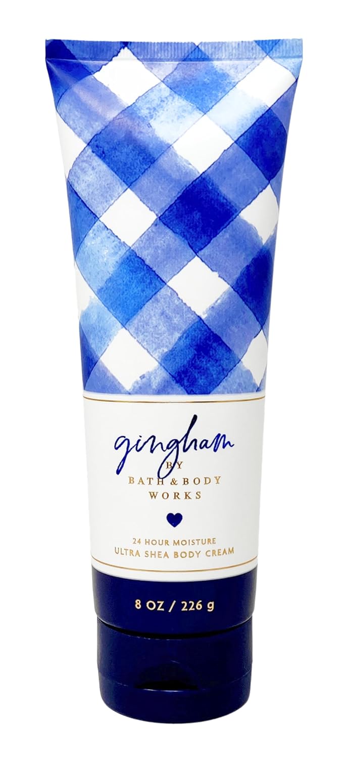 Gingham Deluxe Gift Set Fine Fragrance Mist Body Cream Shower Gel Body Lotion Moisturizing Body Wash H9620