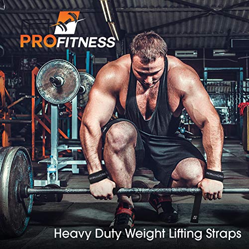 Heavy Duty Neoprene Padded Weight Lifting Straps Q9254