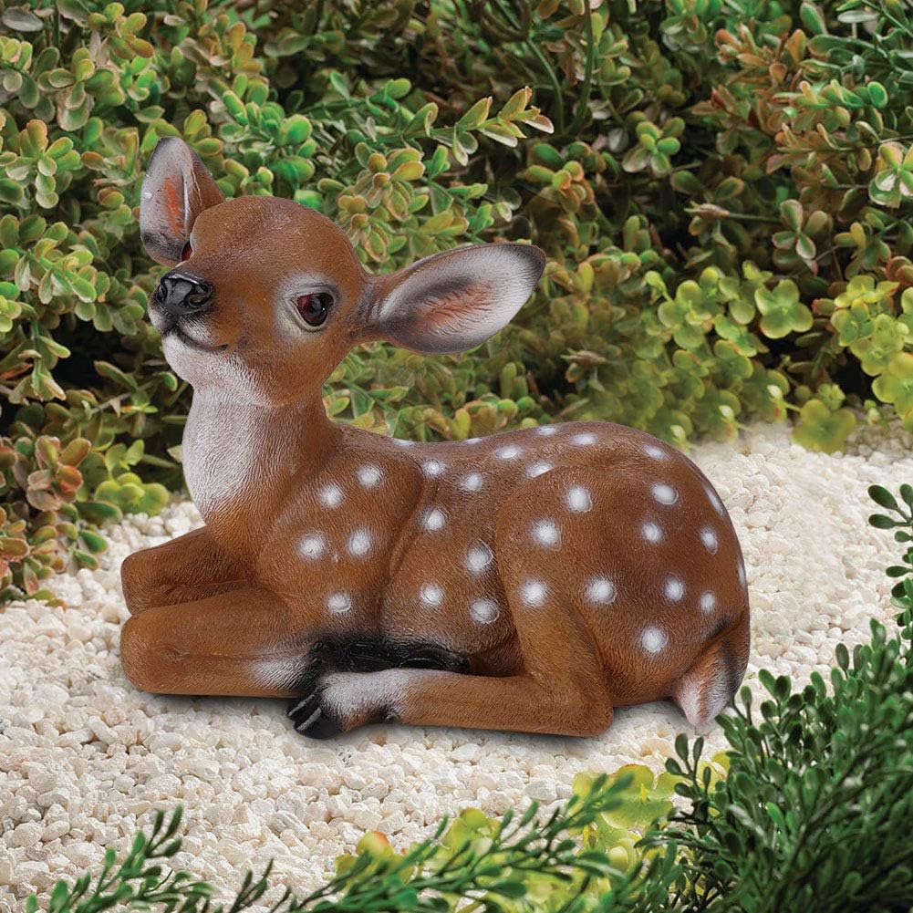 Deer Figurine Garden Animal Statues I8139
