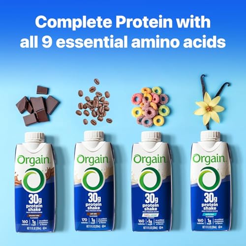 11 Fl Oz Pack of 12 Chocolate Fudge Protein Shake W53564