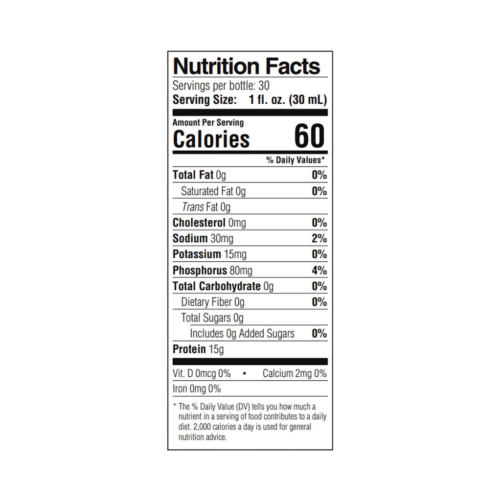 Orange Creme Liquid Protein Supplement, 32 oz. Bottle M18313