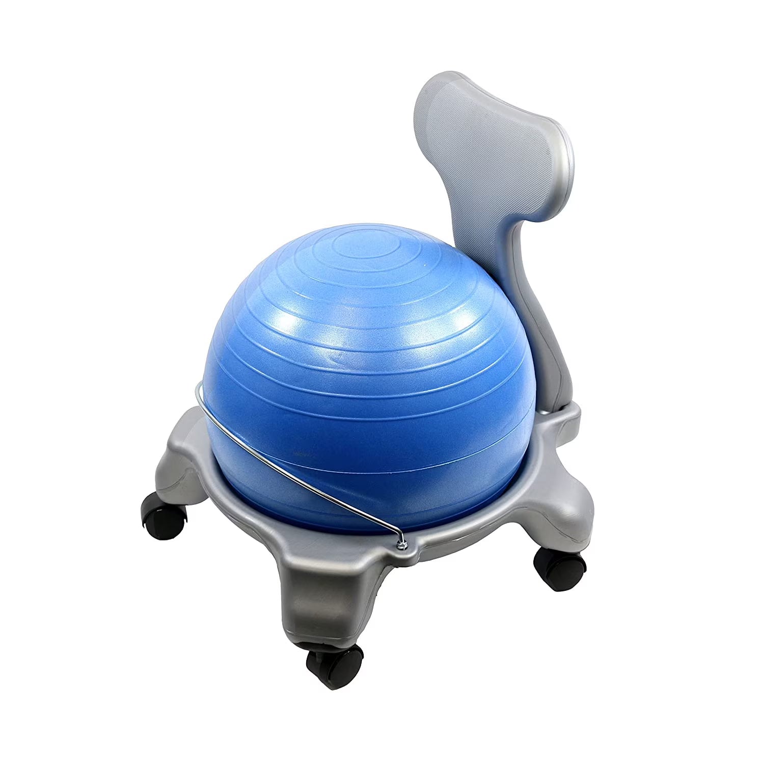 Plastic Mobile Ball Chair with Back M2940