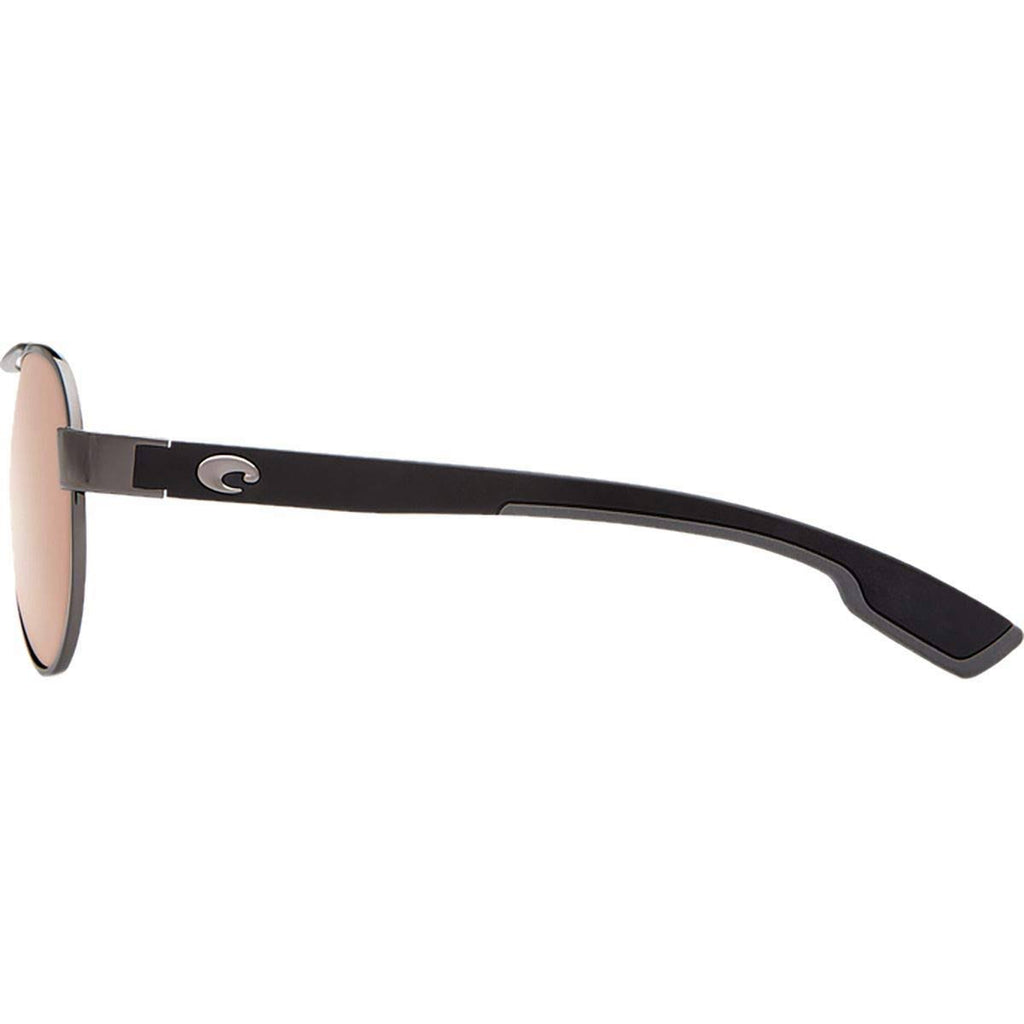 Gunmetal Square Sunglasses Copper Lens S150