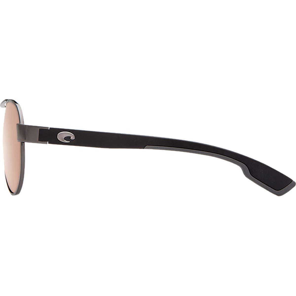 Gunmetal Square Sunglasses Copper Lens S150