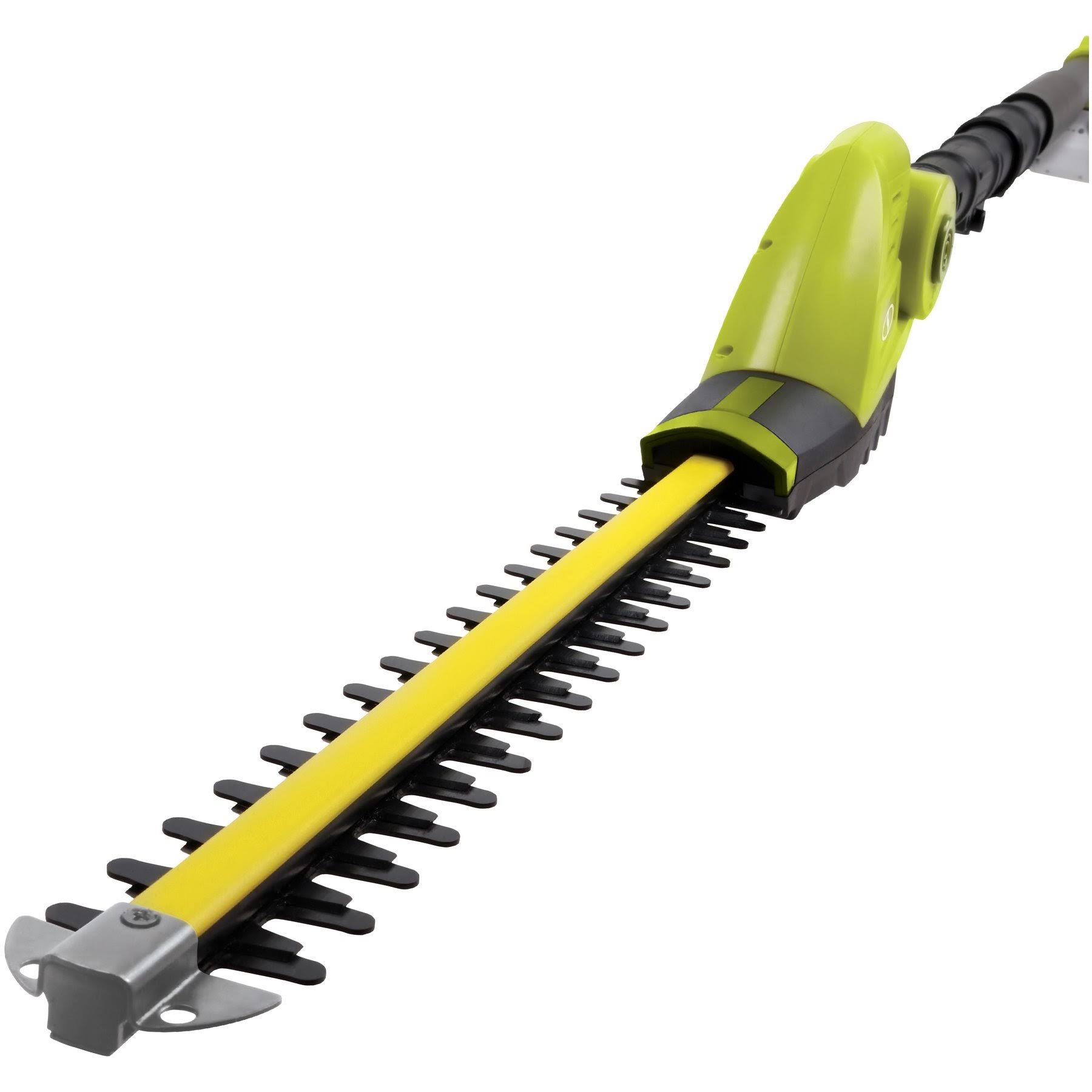 Cordless Lawn Care System with Hedge Trimmer Pole Saw and Leaf Blower V460589