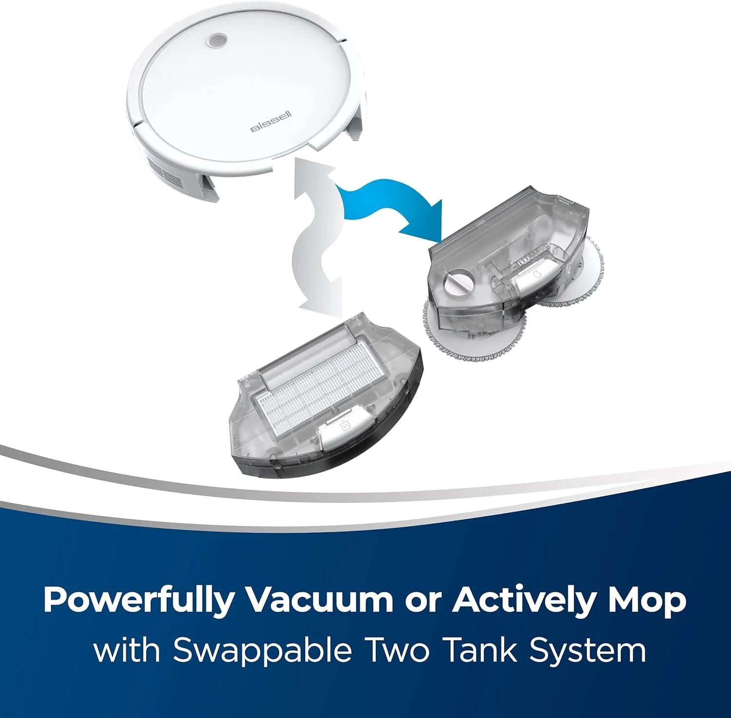 2-in-1 Hard Floor Robot Mop / Vacuum I519
