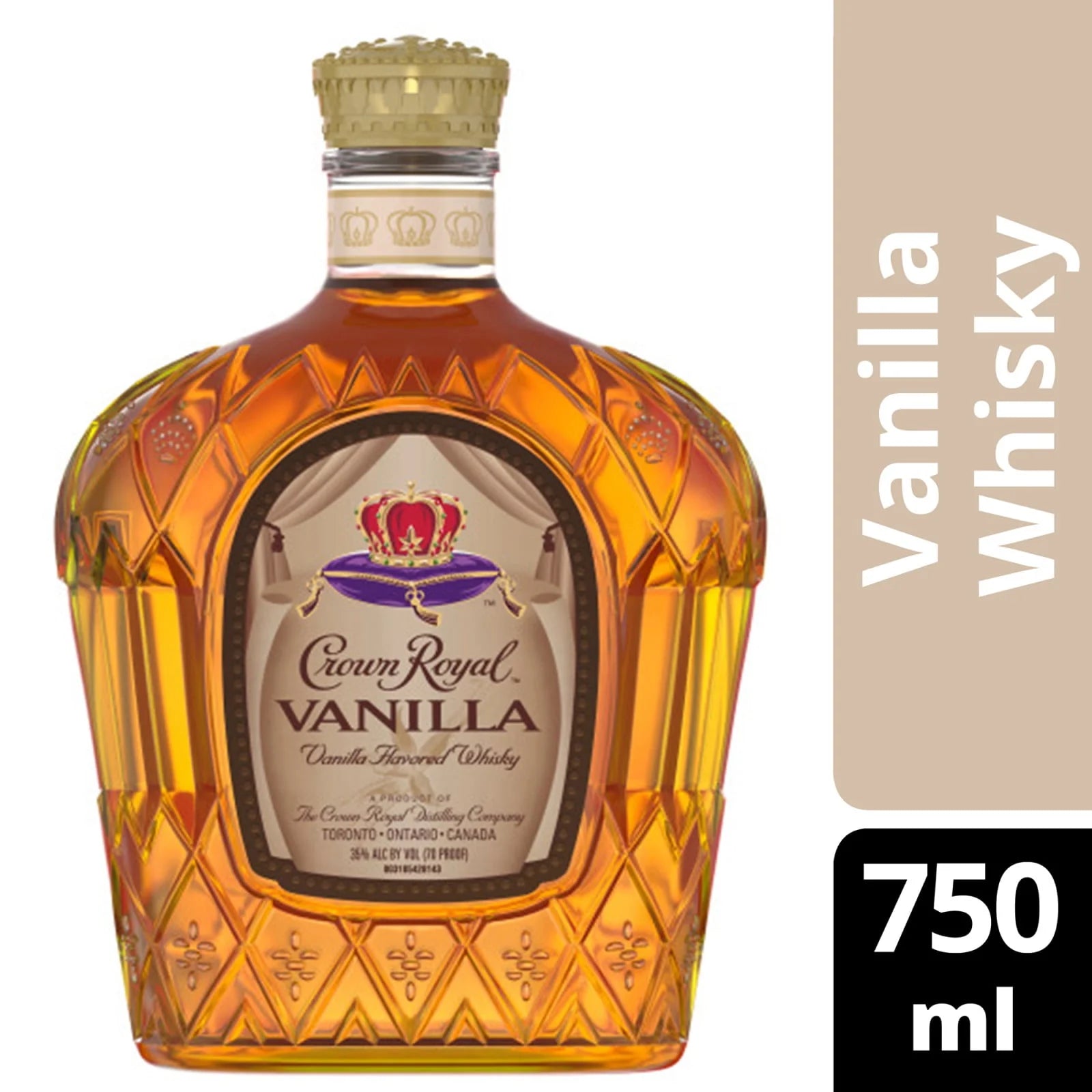 Vanilla Flavored Whisky, 750 ml, 35% ABV A939504