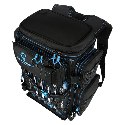 Seafoam 3600 Size Heavy Duty Fishing Tackle Backpack with 6 Trays Y331