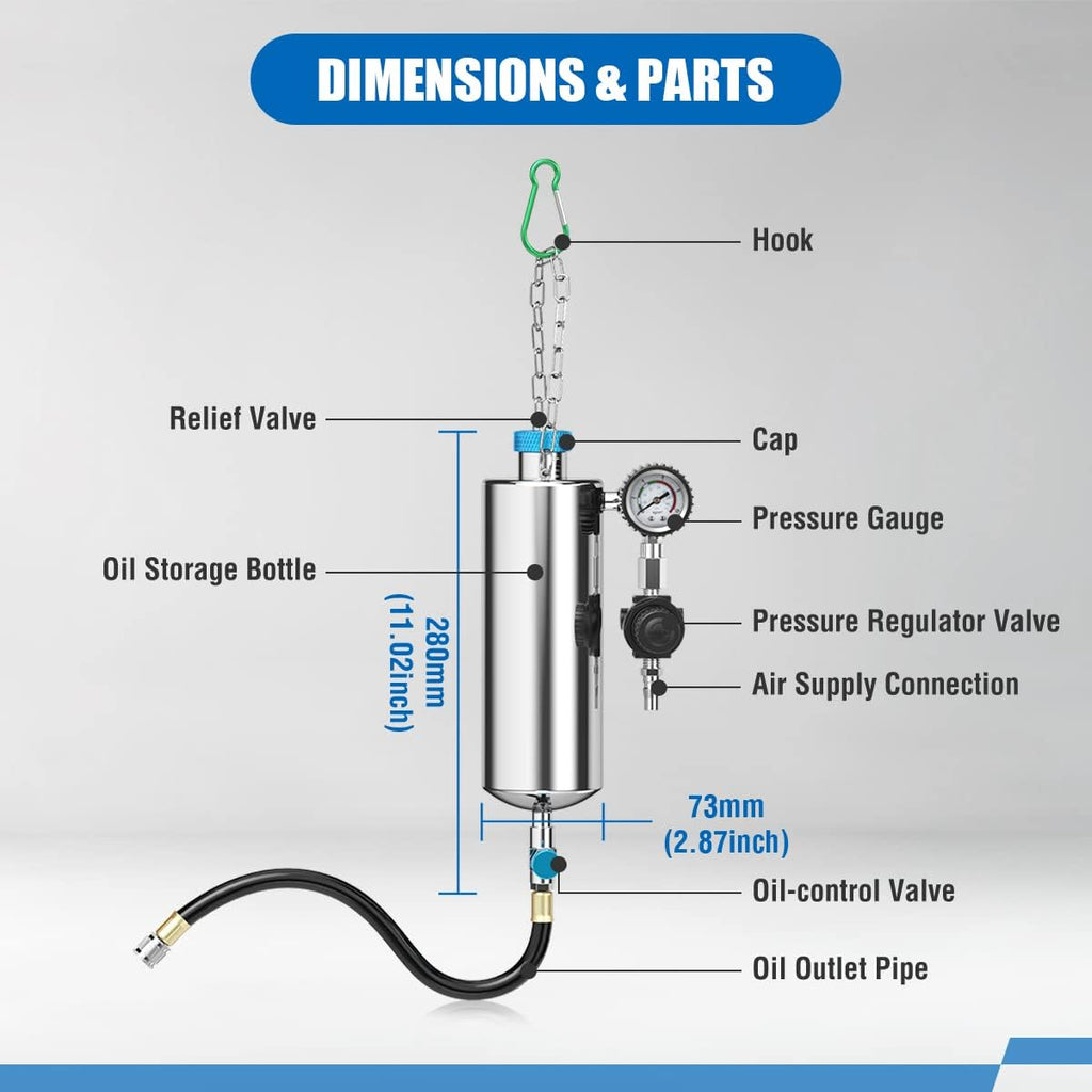 Fuel Injection System Cleaning Tool for Gasoline Car W355
