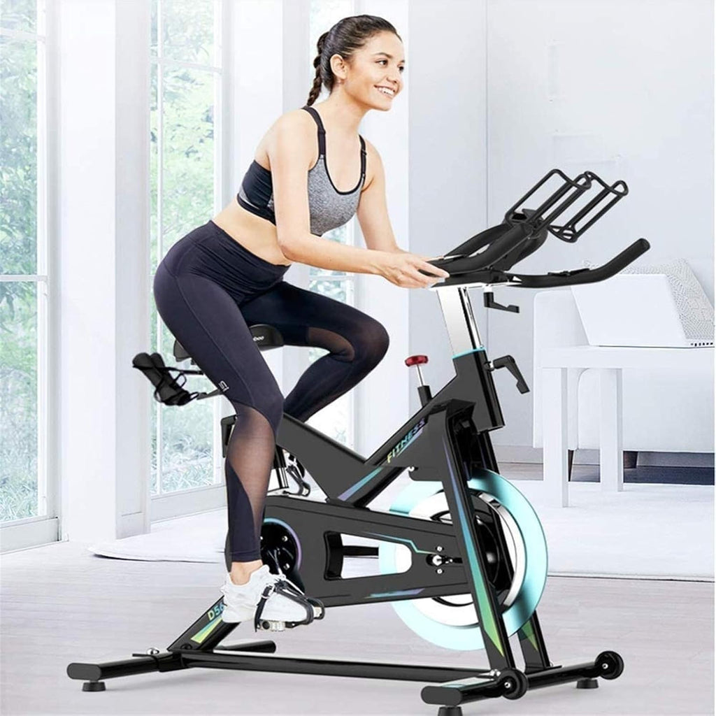 Indoor Cycling Bike with LCD Display F282