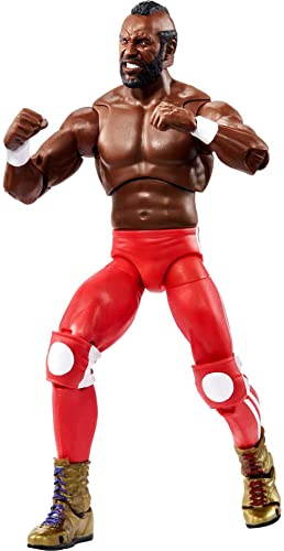 WWE Ultimate Edition Action Figure & Accessories Set, 6-inch Collectible with 30 Articulation Points, Swappable Pieces & Entrance Gear A15864