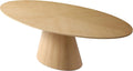 White Oak Wood Oval Dining Table A85311
