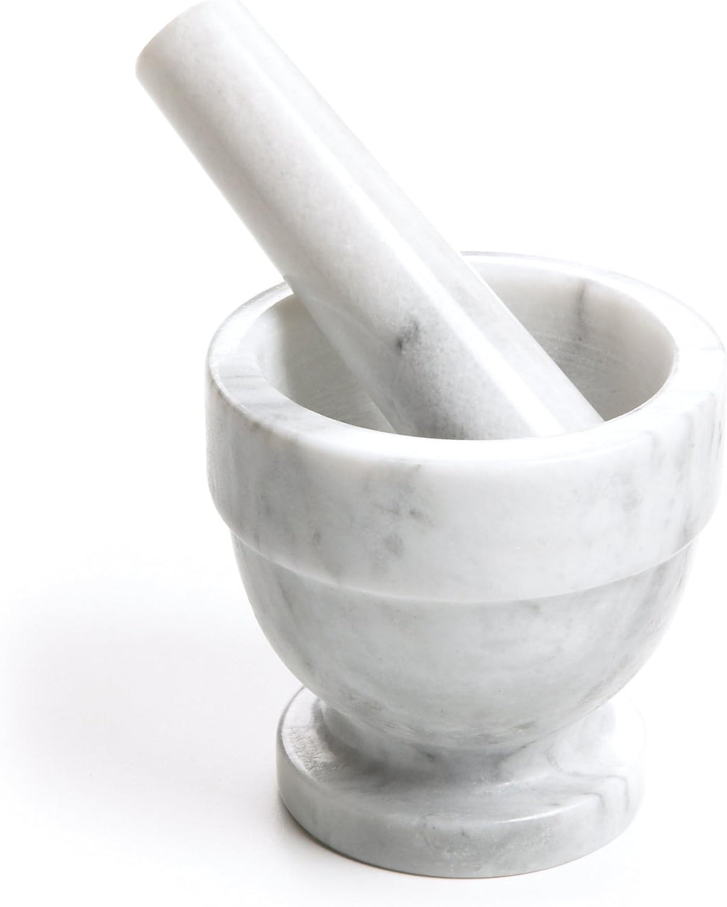 White Marble Mortar and Pestle R14380