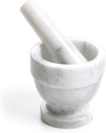 White Marble Mortar and Pestle R14380