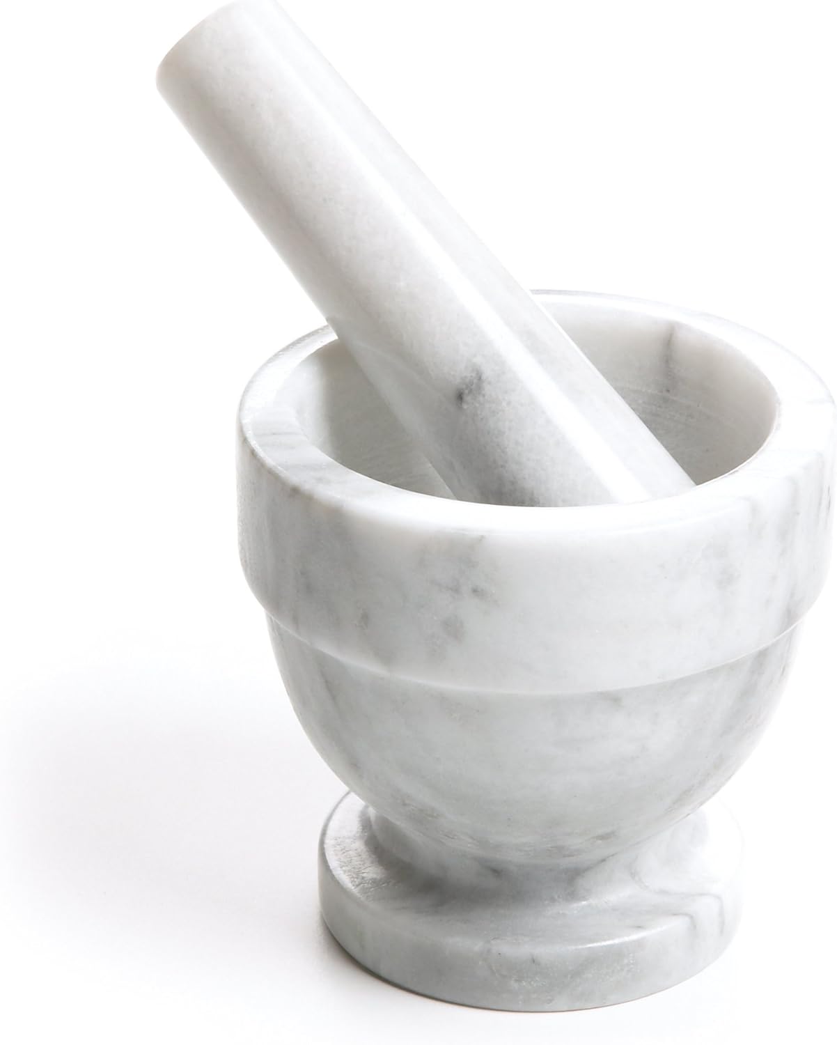 White Marble Mortar and Pestle R14380