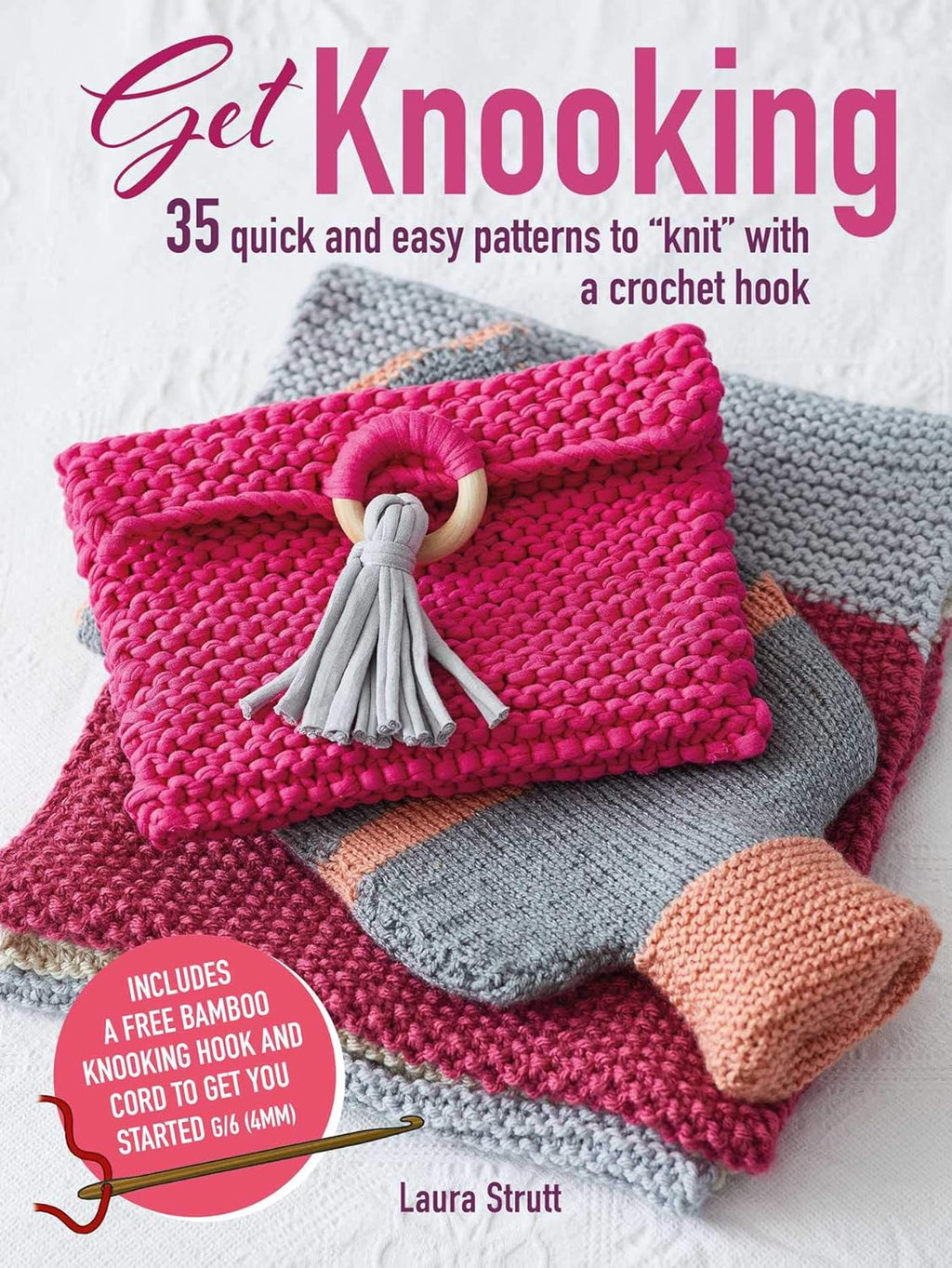 35 quick and easy patterns to knit with a crochet hook H37971