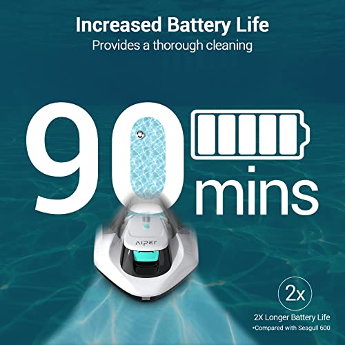 Cordless Robotic Pool Cleaner with Dual-Drive Motors V270